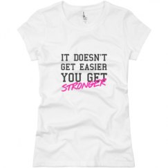 Ladies Slim Fit Basic Promo Jersey Tee