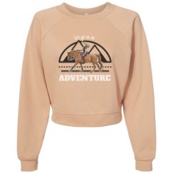 Women's Raglan Pullover Fleece