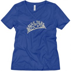 Ladies Relaxed Fit V-Neck Tee