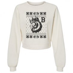 Women's Raglan Pullover Fleece