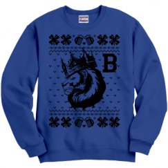 Unisex Film and Foil Crewneck Sweatshirt