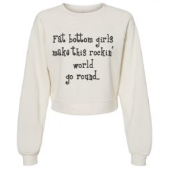 Women's Raglan Pullover Fleece
