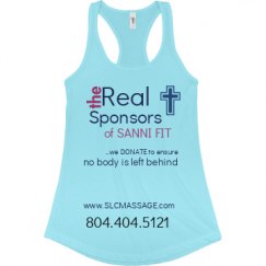 Ladies Slim Fit Racerback Tank Top