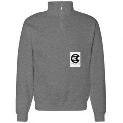 Unisex Cadet Collar Sweatshirt