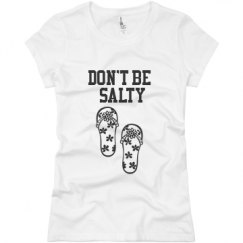 Ladies Slim Fit Basic Promo Jersey Tee