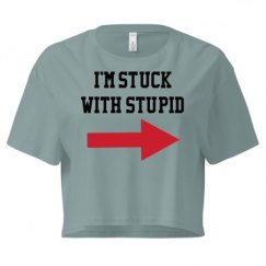 Ladies Festival Cali Crop Top Tee