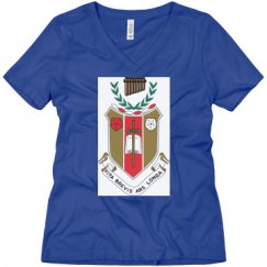 Ladies Relaxed Fit V-Neck Tee