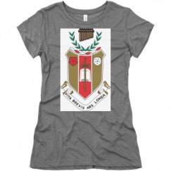 Ladies Slim Fit Super Soft Triblend Tee