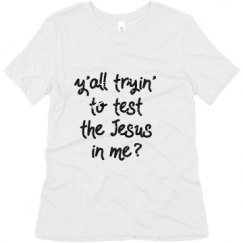 Ladies Relaxed Fit Super Soft Triblend Tee