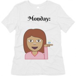 Ladies Relaxed Fit Super Soft Triblend Tee