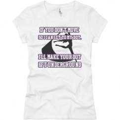 Ladies Slim Fit Basic Promo Jersey Tee