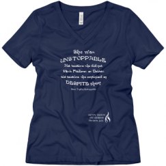 Ladies Relaxed Fit V-Neck Tee