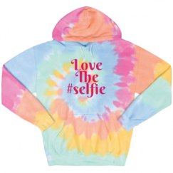 Unisex Tie-Dye Fleece Hoodie