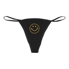 Bella Bikini Thong Underwear Smiley Face
