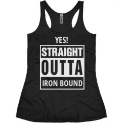 Ladies Slim Fit Super Soft Racerback Triblend Tank