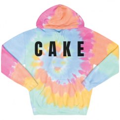 Unisex Tie-Dye Fleece Hoodie