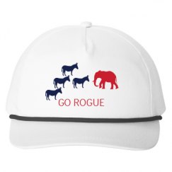 Snapback Five-Panel Rope Hat