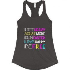 Ladies Slim Fit Racerback Tank Top