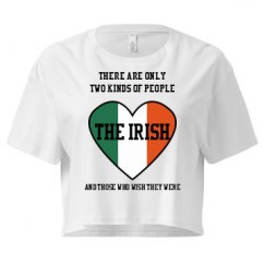 Ladies Festival Cali Crop Top Tee