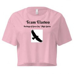 Ladies Festival Cali Crop Top Tee