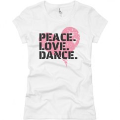 Ladies Slim Fit Basic Promo Jersey Tee