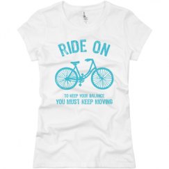 Ladies Slim Fit Basic Promo Jersey Tee