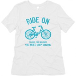 Ladies Relaxed Fit Super Soft Triblend Tee