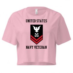 Ladies Festival Cali Crop Top Tee