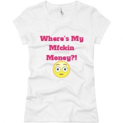 Ladies Slim Fit Basic Promo Jersey Tee