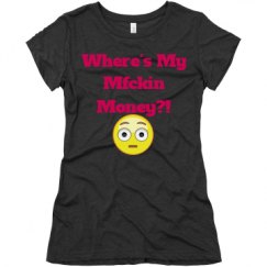 Ladies Slim Fit Super Soft Triblend Tee