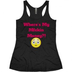 Ladies Slim Fit Super Soft Racerback Triblend Tank