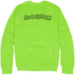 Unisex Neon Crewneck Sweatshirt
