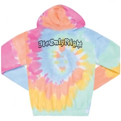 Unisex Tie-Dye Fleece Hoodie