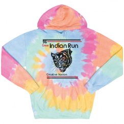 Unisex Tie-Dye Fleece Hoodie