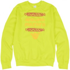 Unisex Neon Crewneck Sweatshirt