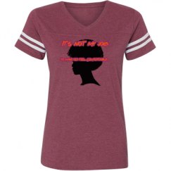 Ladies Relaxed Fit Vintage Sports Tee