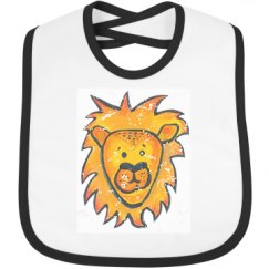 Infant Contrast Trim Bib