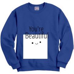 Unisex Film and Foil Crewneck Sweatshirt