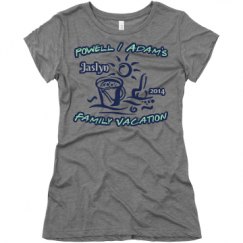 Ladies Slim Fit Super Soft Triblend Tee
