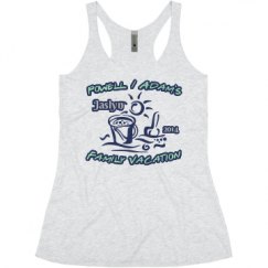 Ladies Slim Fit Super Soft Racerback Triblend Tank