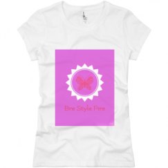 Ladies Slim Fit Basic Promo Jersey Tee