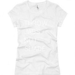 Ladies Slim Fit Basic Promo Jersey Tee
