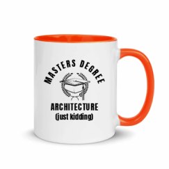 11oz Ceramic Mug with Color Inside