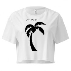 Ladies Festival Cali Crop Top Tee