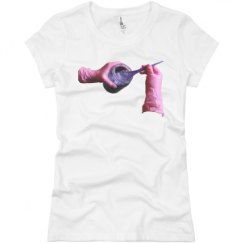Ladies Slim Fit Basic Promo Jersey Tee