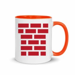 11oz Ceramic Mug with Color Inside