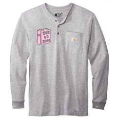 Unisex Carhartt Long Sleeve Henley Tee 