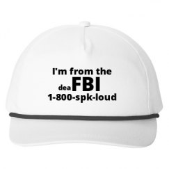 Snapback Five-Panel Rope Hat