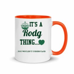 11oz Ceramic Mug with Color Inside