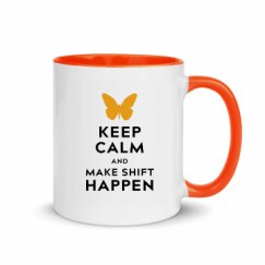 11oz Ceramic Mug with Color Inside